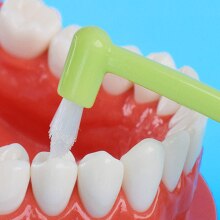 Interdental Clean Brush Between Teeth Floss Slim Interspace Toothbrush Tufted End Interdental Orthodontic Oral Care