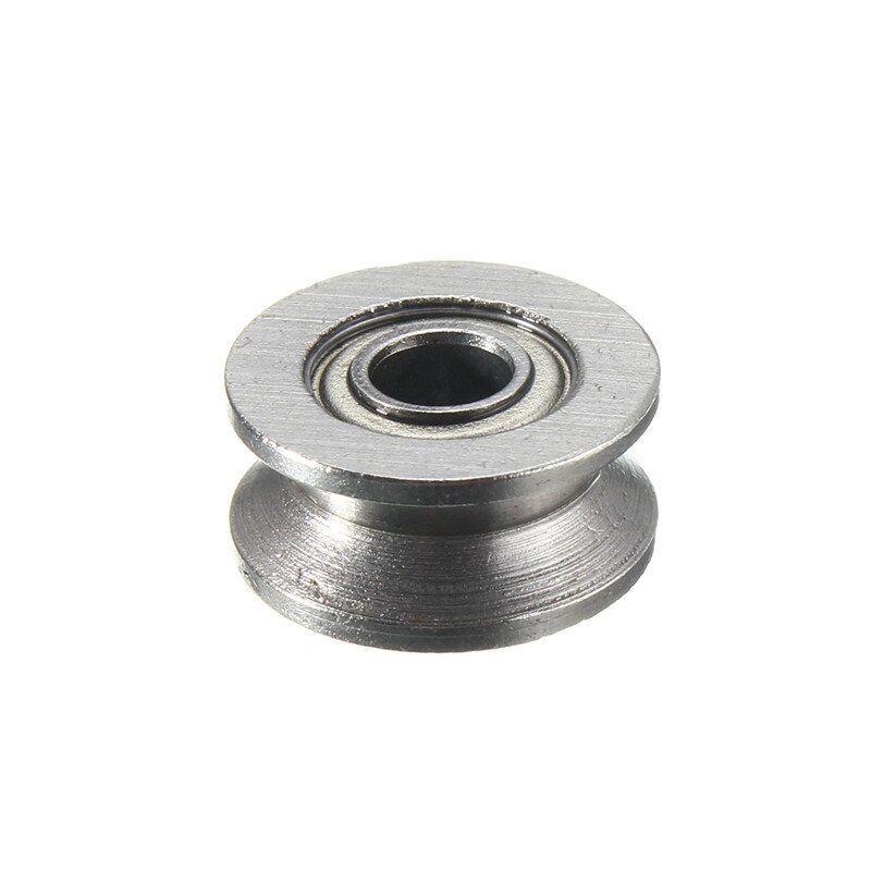 10pcs/sets 624VV Ball Bearings V Groove Pulley Bearing Used In Rail Track Linear Motion System Ball Bearing Hardware