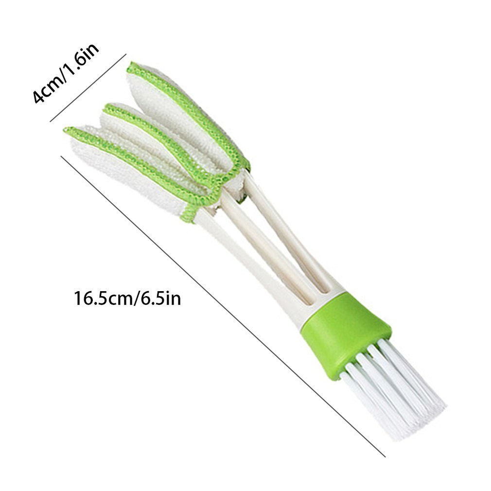 Dobbelhodet bil klimaanlegg luftuttak rengjøringsbørste instrumentpanel