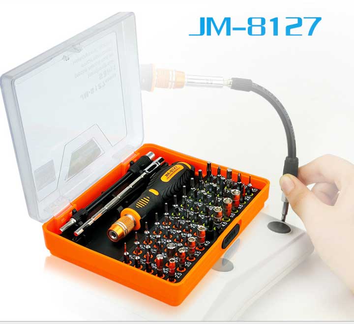 8 sets to choose from Multifunctional precision screwdriver set Household tools kit hand tools set box For mobile phone repair: JM-8127