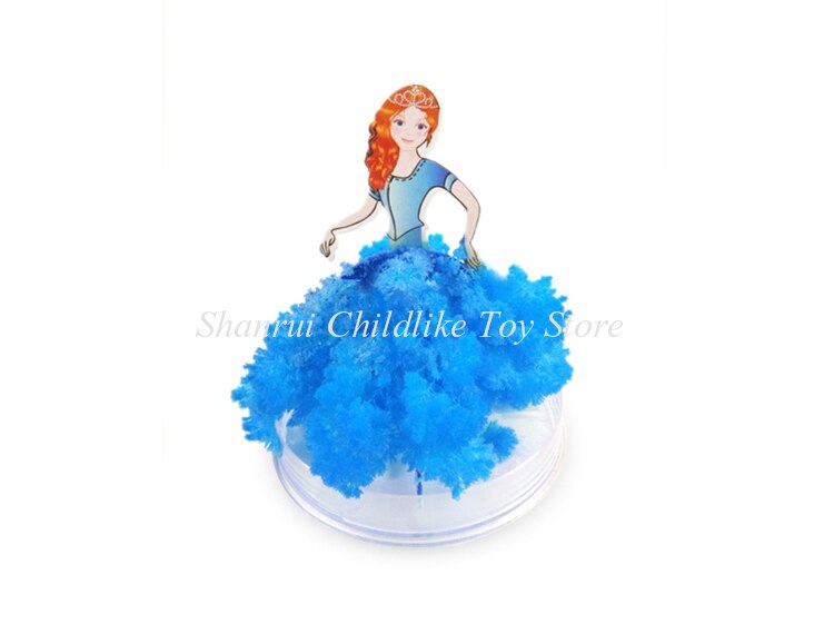 DIY magiczne rosnące papierowe kryształy drzewo drzewo wiśni magicznie zabawne choinki dzieci nowe zabawki nauka zabawka dla dzieci: Princess D