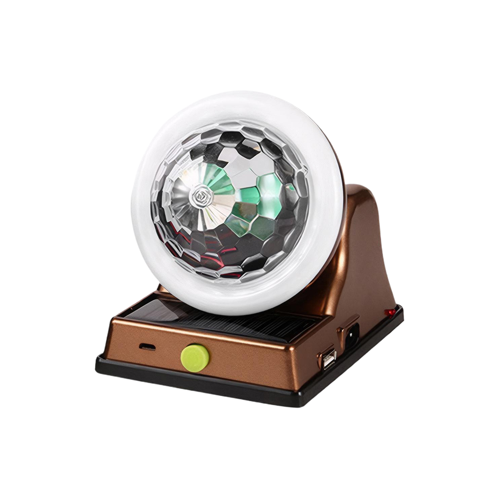 Disco Ball Light Colorful Rotating Magic Ball Light Magic Ball RGB LED Stage Light Rotating DJ Ball for Home Room Dance Karaoke: WHITE