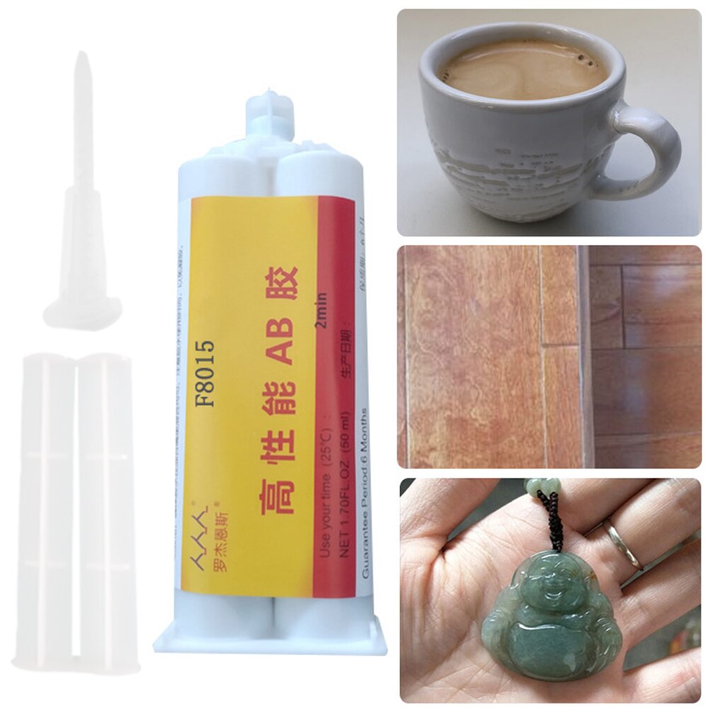 4ml Epoxy Resin Waterproof Super Liquid Home Office Glass Metal Fast Curing Strong Adhesive 5 Minutes Ceramic AB Glue Rubber