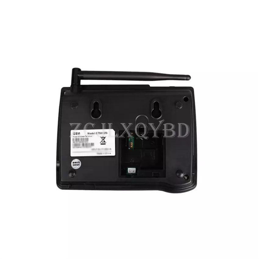 1 Set Cordless Phones With Dual GSM SIM Card SD Card Wireless Fixed Phone Desktop Telephone for Office Home