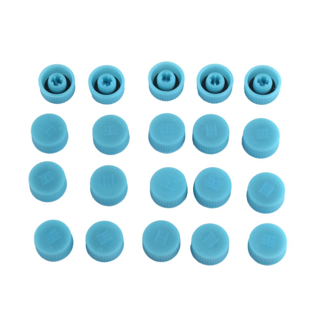 20 stuks auto-airco-airco-kleppendeksel met hoge druk, stofkap, koelmiddeldeksel met hoge druk