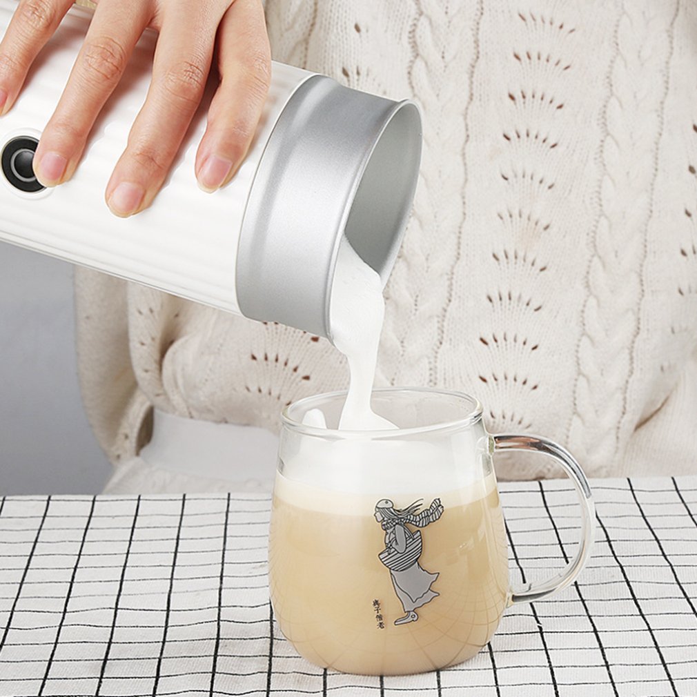 Electric Coffee Maker Automatic Milk Frother Cappuccino Coffee Maker For Frothing Heating Milk Cold Frothing