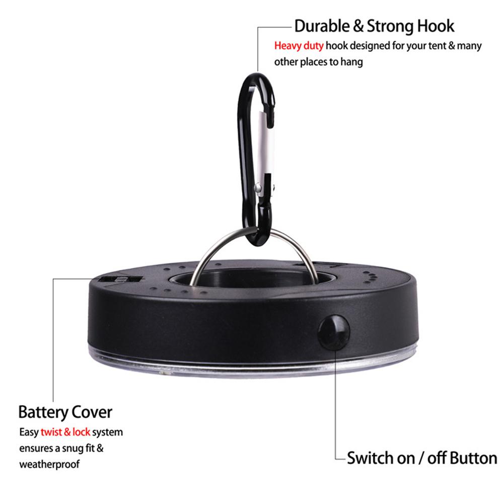 LED Camping Emergency Light Portable Tent Lamp for Backpacking Hiking Home