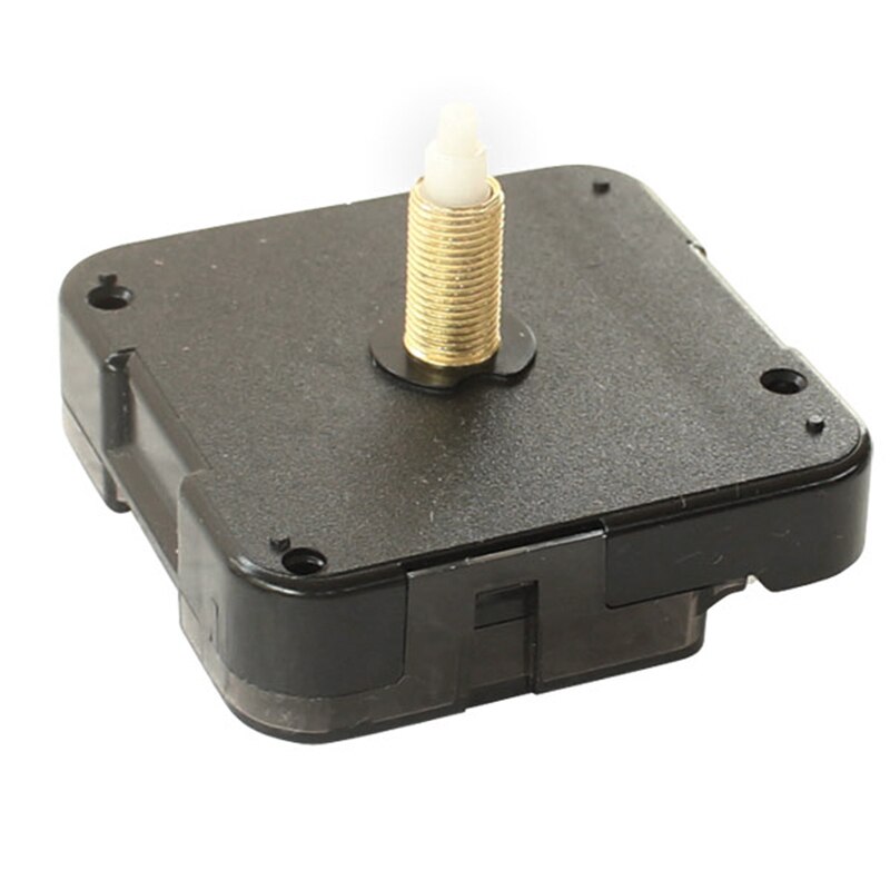 1 Set 10 MM Spindle Long Red Black Hollow Out Hands Quartz Clock Movement Mechanism Parts Kit Diy Repair Tool With Golden Hands