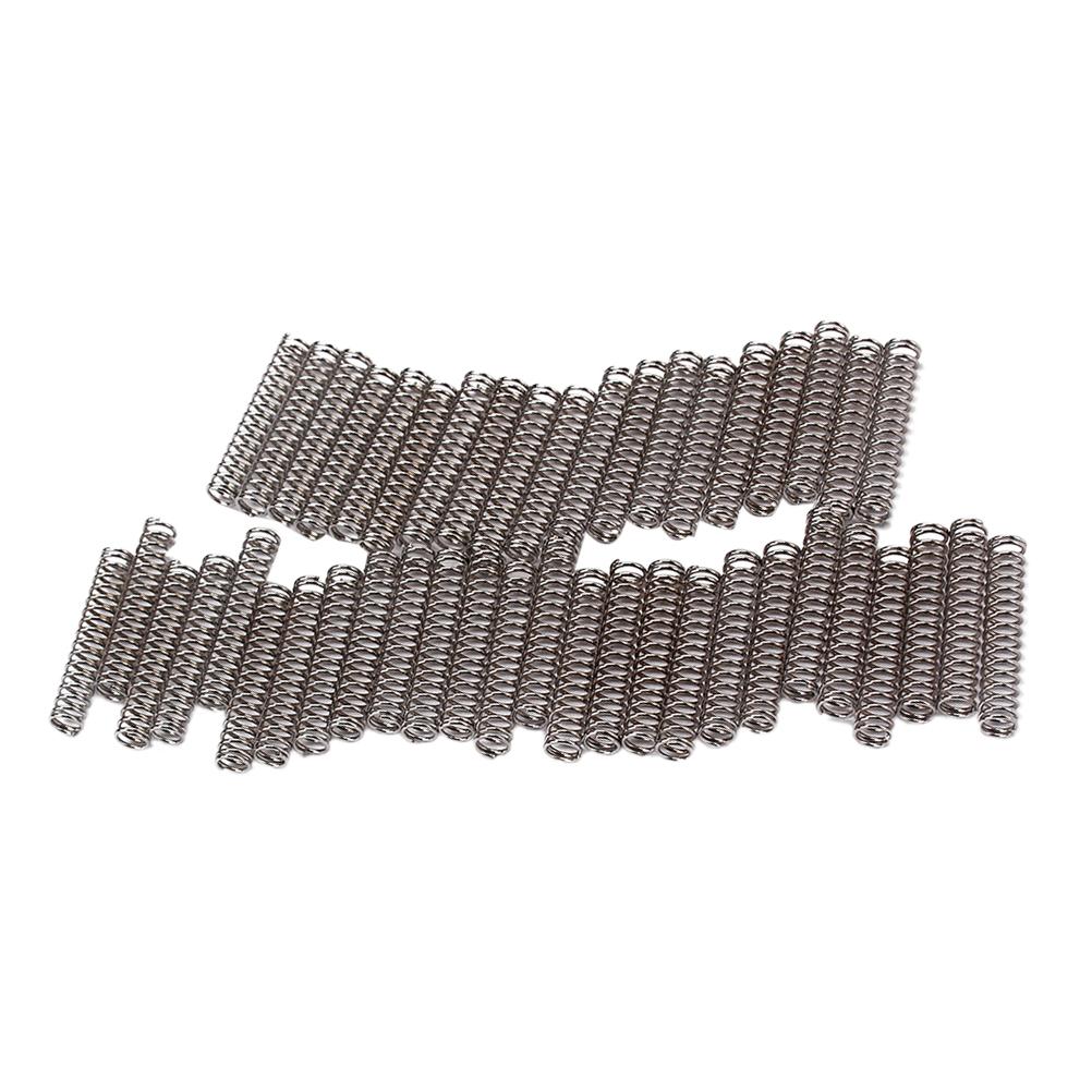 45pcs Guitar Spring Kit Durable Metal Adjust Height Electric Pickup Screw Humbucker Mounting Compatible Long Lasting Use