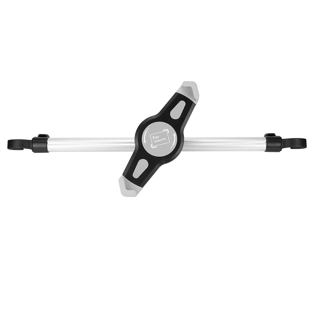 Car Seat Back Tablet Stand 360 Degree Rotation Car Headrest Scalable Tablet Holder Aluminium Easy to Install Durable