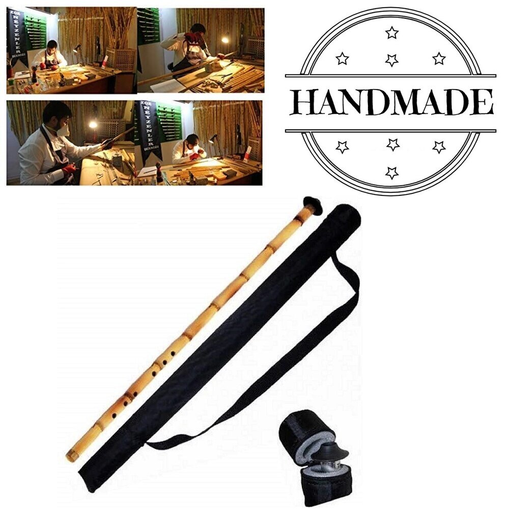 Sufi musica genuino Samandag bambù canna turco Ney nb flauto | Legno turco fatto a mano (B) Si Kiz Ney strumento + custodia rigida