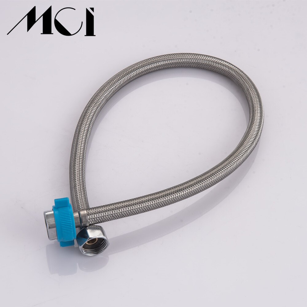 G1/2 304 Stainless steel toilet plumbing hose angle valve hose Water Heater Flexible Plumbing Hose braided hose Mci