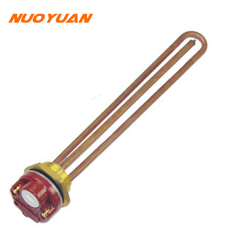 DN32 1 1/4" Water Heating Element With Thermostat 220V 1500W Immersion Heater With Temperature Controller