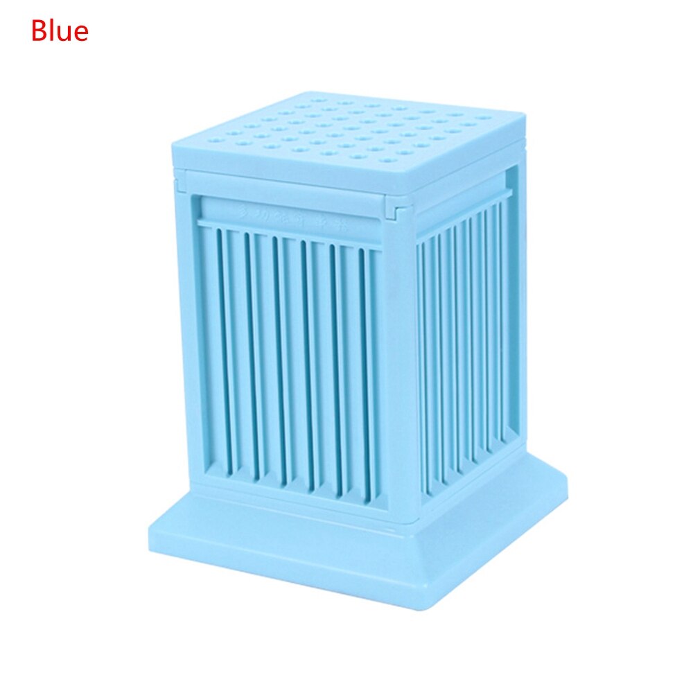 49 Holes Meat Skewer Kebab Maker Box,Kitchen Quick Bbq Skewer Maker Meat Maker: Blue