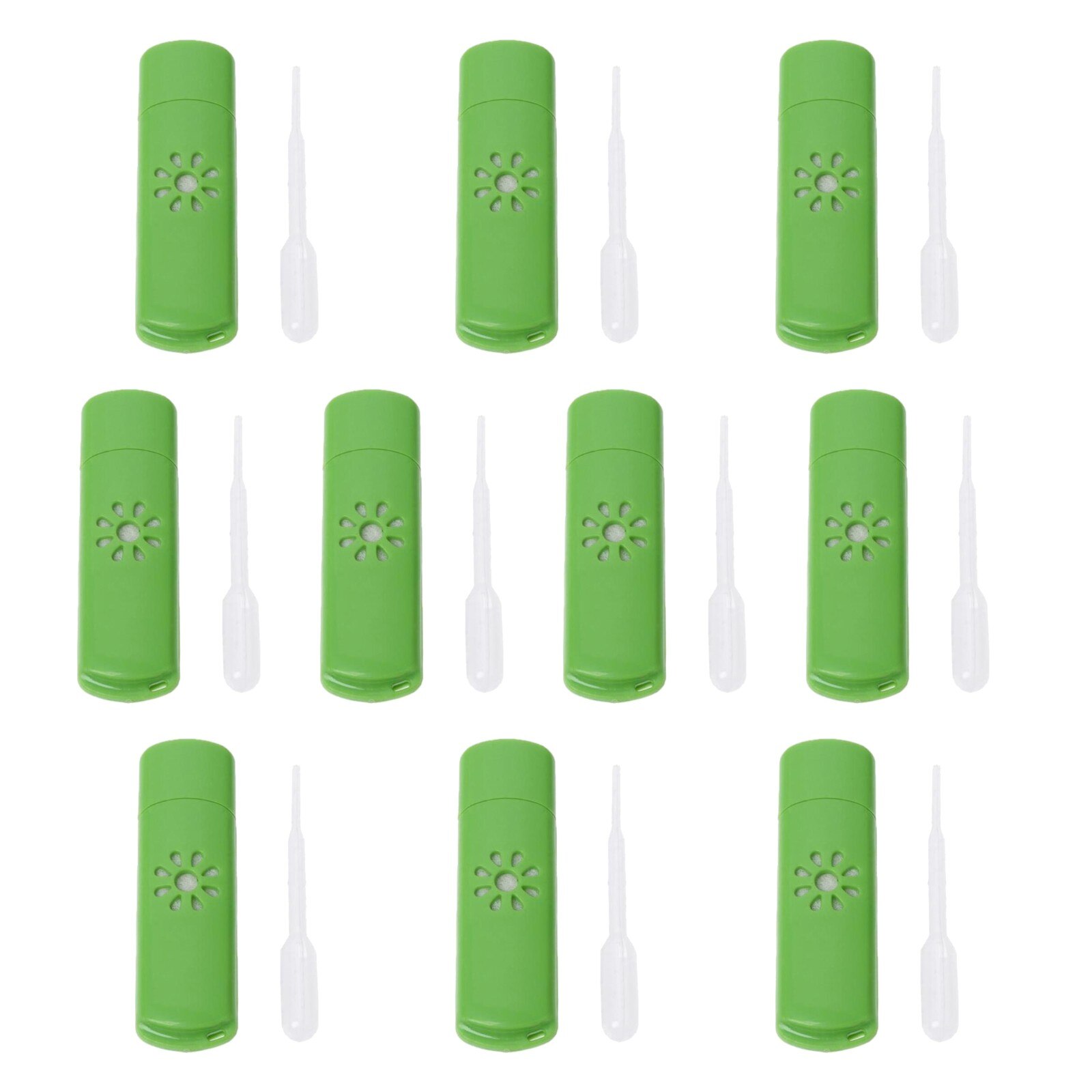 USB LED Car Aromatherapy Diffuser Mini Aroma Essential Oil Humidifier Without Essential Oil Air Freshener Interior Accessories