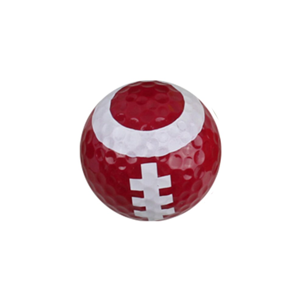1 Pcs Mini Sport Kleur Driving Range oefen Golfballen: Rugby