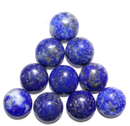 25 millimetri di pietra Naturale di cristallo di Quarzo lapis occhio di tigre Opal Pendente Cabochon Tondo per Monili che fanno la collana fai da te Accessori 1pcs: NO.18