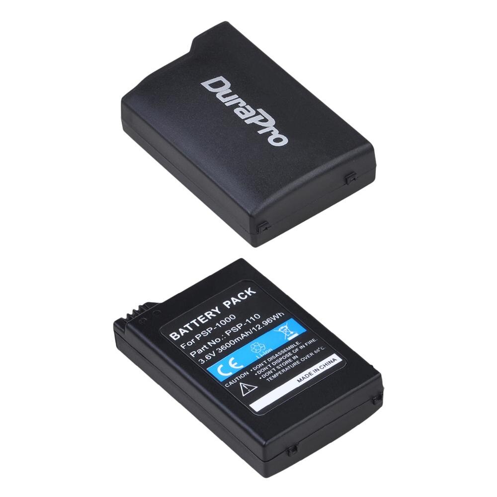 2pc 3600mAh PSP-1000 PSP1000 Rechargeable Battery Charger Set for Sony PSP 1000 Console for Sony PSP 1000 PlayStation Portable