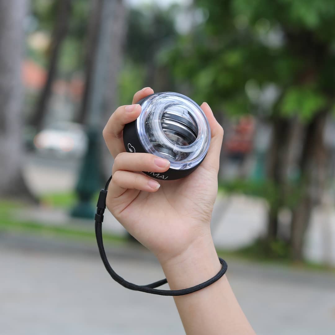 MI Yunmai-Bola LED para la muñeca, Super giroscopio Powerball, giroscopio de arranque automático, entrenador de fuerza de brazo, relajación muscular, equipos de gimnasia