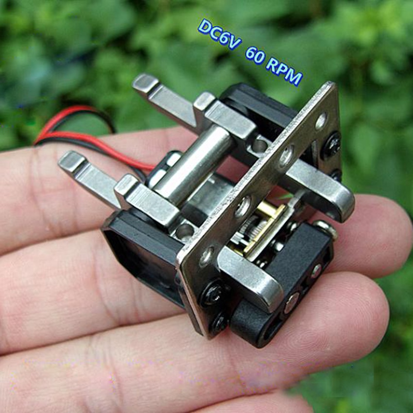 6v DC-reductiemotor, 30/60/100/150/200/300/400 / 500RPM reductiemotor
