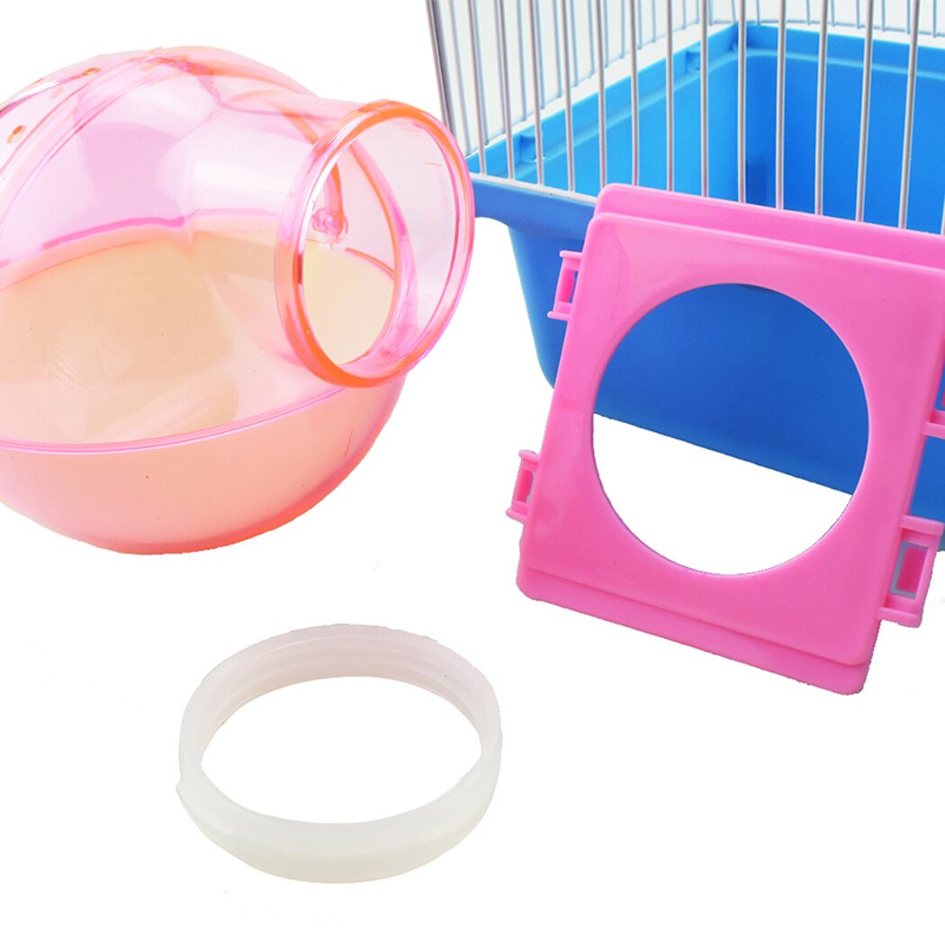 Lille dyr badhus plast hamster badeværelse hamster sand bad container rum legetøj små kæledyr forsyninger
