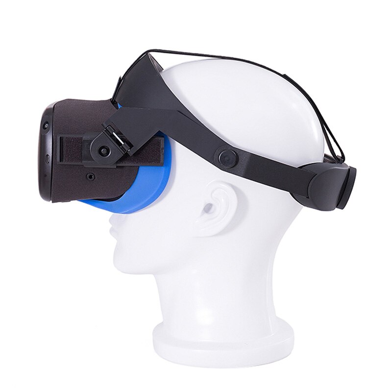 Top for Oculus Quest Adjustable VR Headset Headwear Pressure-Relieving Non-Slip VR Helmet 3D Virtual Reality Glasses