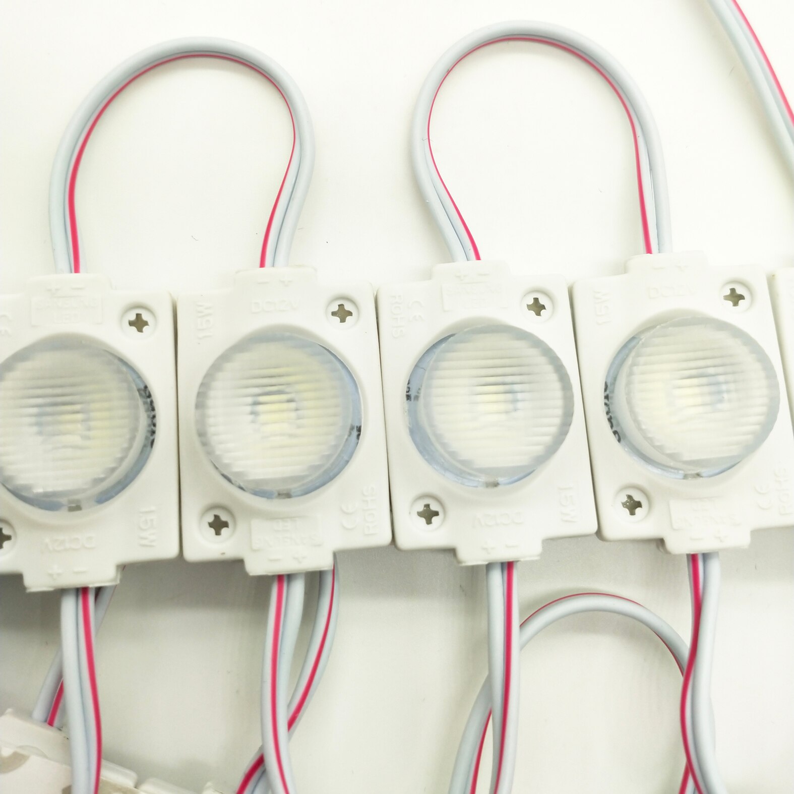 20pcs 1.5W High Power Led Module Side Lighting Led Module Lens Led Modul Light For Signage Advertising