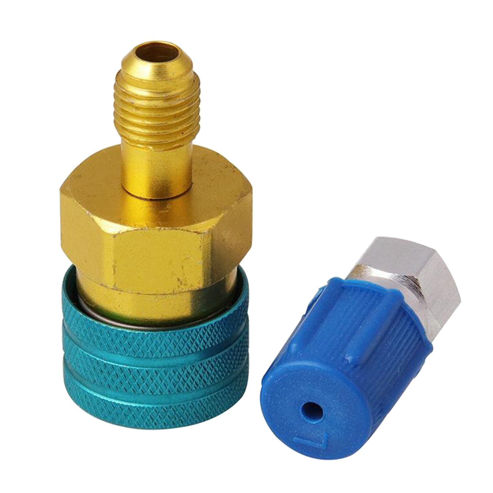 R1234YF to R134A Low Side Quick Coupler, R1234YF Low Side Quick Coupler, R12 to R134A Hose Adapter Fitting Connector