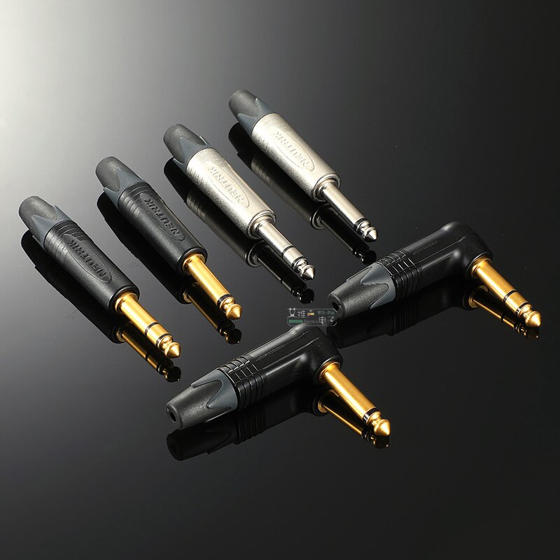 Neutrik Jack 1/4" 6.35 mm Heavy Duty Phone Plug NP2X NP3X NP2RX NP3RX Mono / Stereo Guitar Snakes Speakers Audio Cable Connector