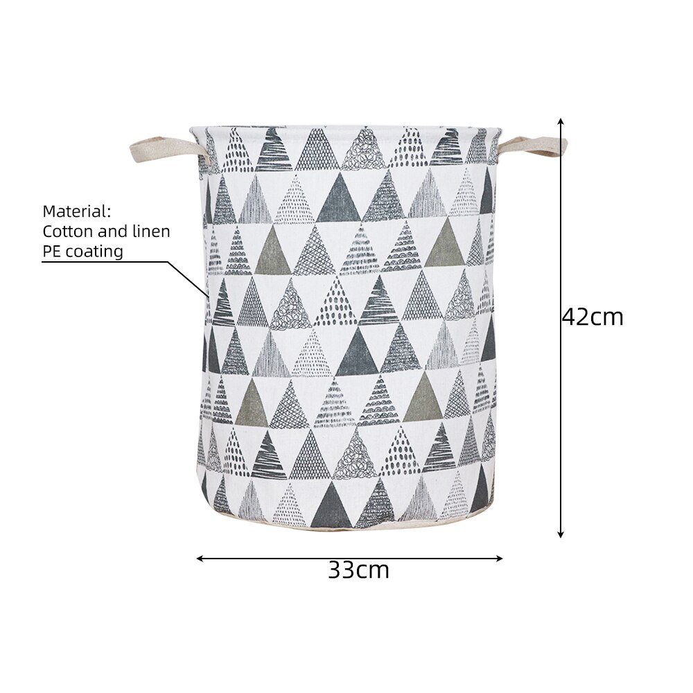 Canvas Waterdichte Wasserij Organisator Mand Grote Capaciteit Wasmand Vuile Kleren Opbergtas Speelgoed Thuis Opslag Bin: Y