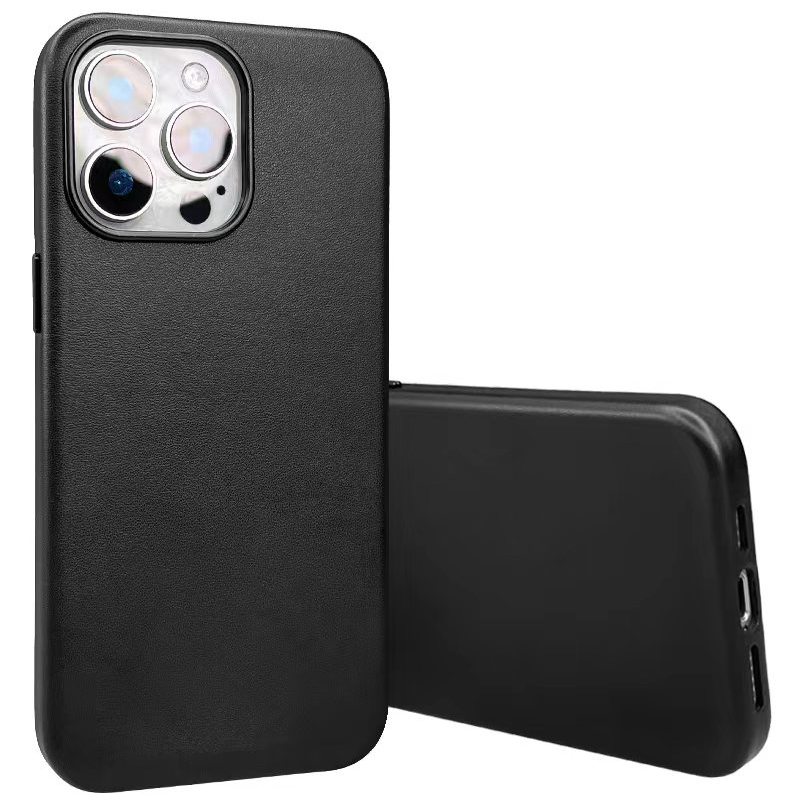 Funda magnética negra mate para iPhone 16 Pro Max 15 Plus 14 13 12 11 Magsafe Mag Safe 16Pro 16Plus 15Pro accesorios de cubierta de teléfono: Para iPhone 16 Plus