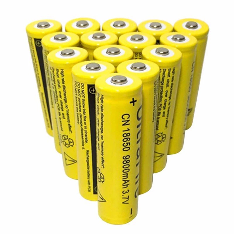 18650 Battery Rechargeable Battery 3.7V 18650 9900mAh Capacity Li-ion Rechargeable Battery For Flashlight Torch Battery