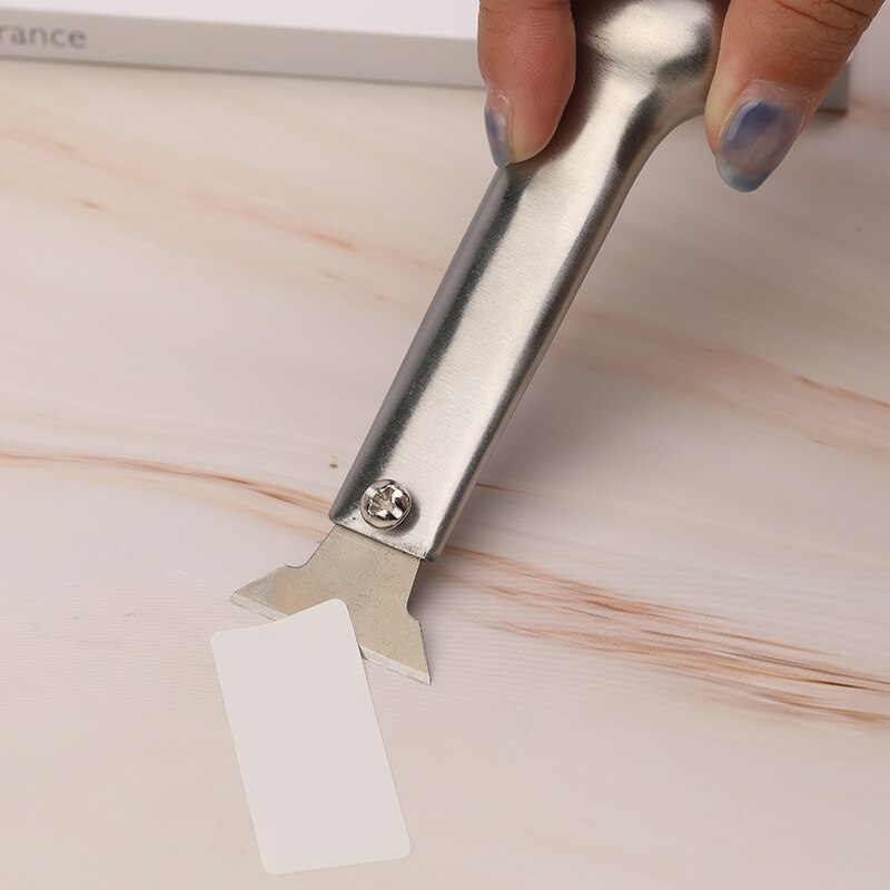 RORGETO Manual Leather Shoe Push Knife Stainless Steel Cutting Knife with Blade DIY Hand Stitched Craft Carving Accessories Tool