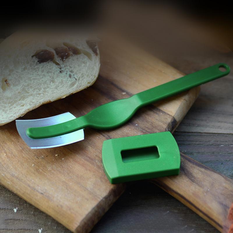 Håndlavet rattan brød banneton kurv sæt med liner brød proofing kurve rund/ovale surdej hæve kurv bageri cafe: Brødkniv