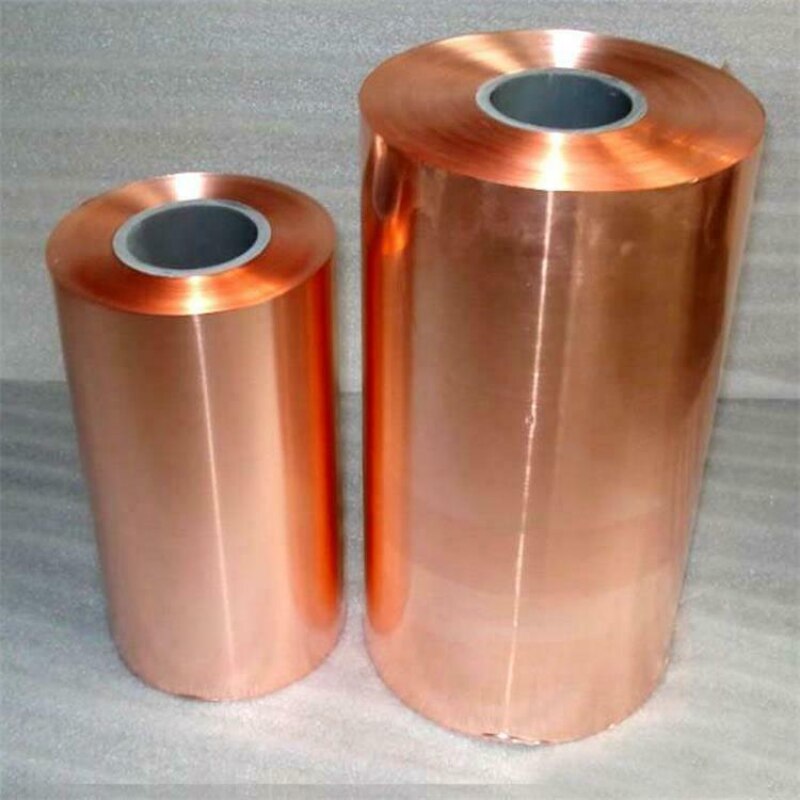 Uxcell Copper Sheet Roll 3500mm x 300mm x 0.02mm, 99.9% Pure Copper Strip Copper Flashing Metal Foil Plate