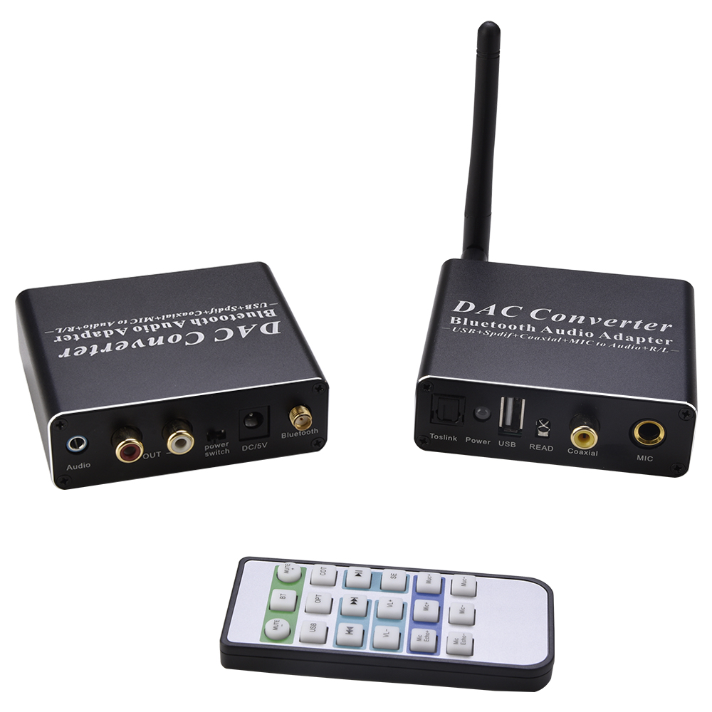 Audio DAC Decoder Adapter Buetooth-compatible 5.0 Receiver Amp U-disk Player