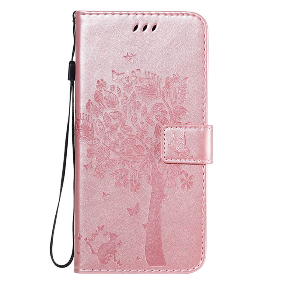 Redmi 9 hoesje siliconen tpu leren portemonnee flip case voor xiaomi redmi 9 hoesje telefoonhoesje voor xiaomi redmi 9 hoesje funda: Roségoud