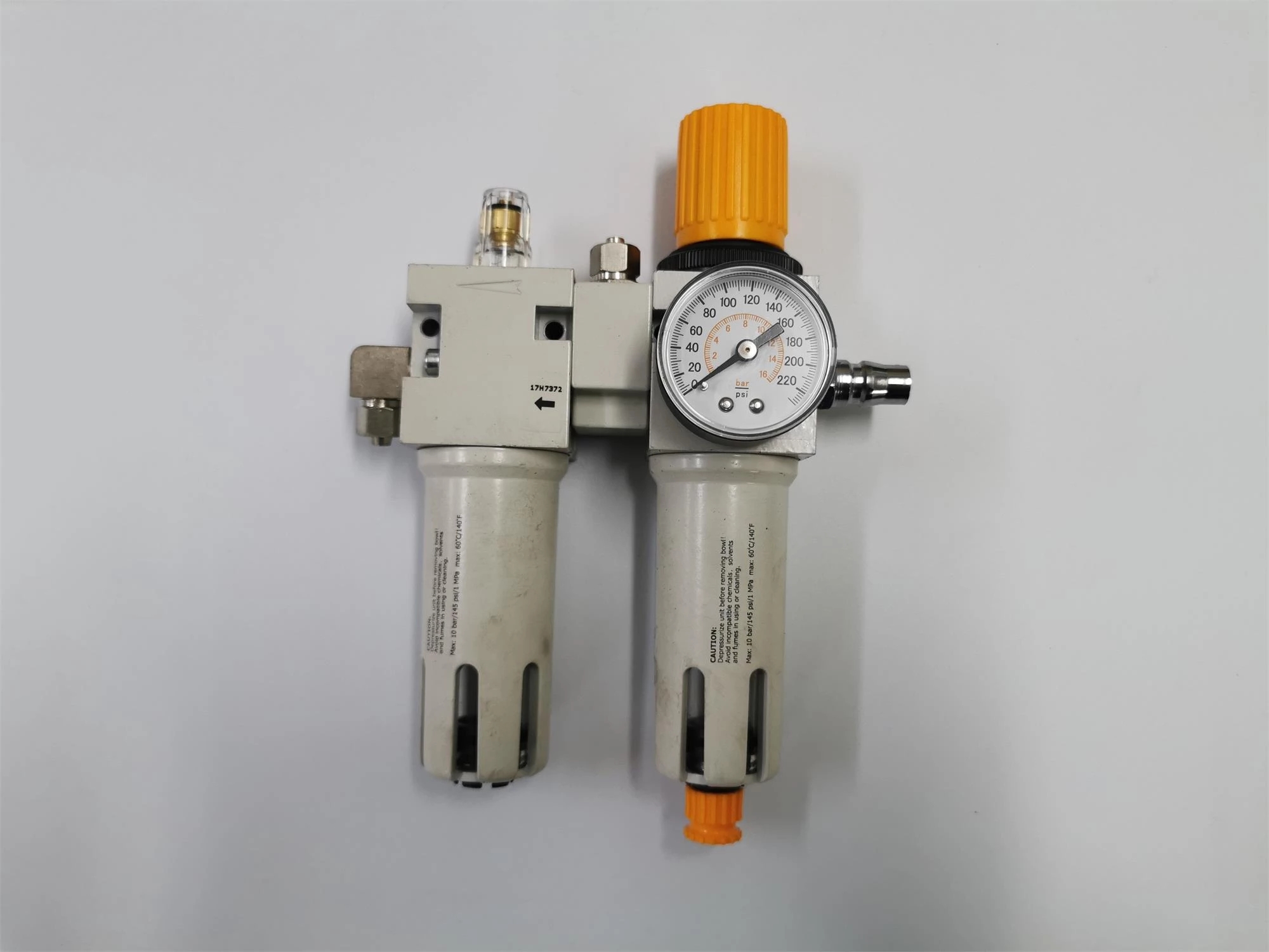 Lubrificatori del regolatore del filtro dell'utensile pneumatico dello smontagomme FRLs Best seller