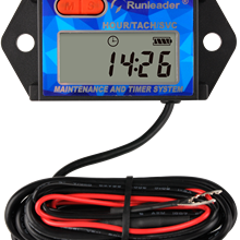 Digital Tachometer Hour Meter Tach Max RPM Recall for 2&amp;4 Stroke Engine Snowmobile ATV Generator Motorcycle Jet Truck MX 027A