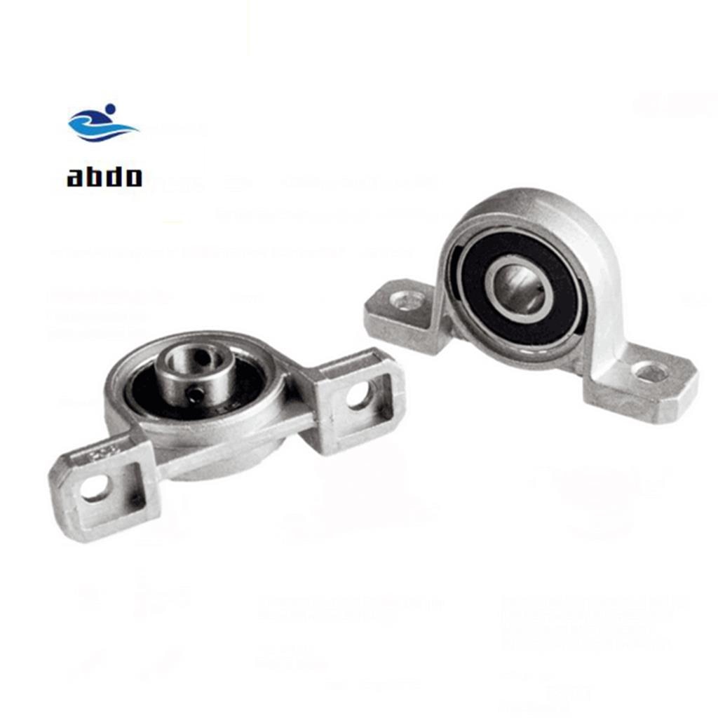 2PCS KP004 Pillow Block Ball Bearing 20mm Zinc Alloy Miniature Bearings Industry Tool 99x21x53mm