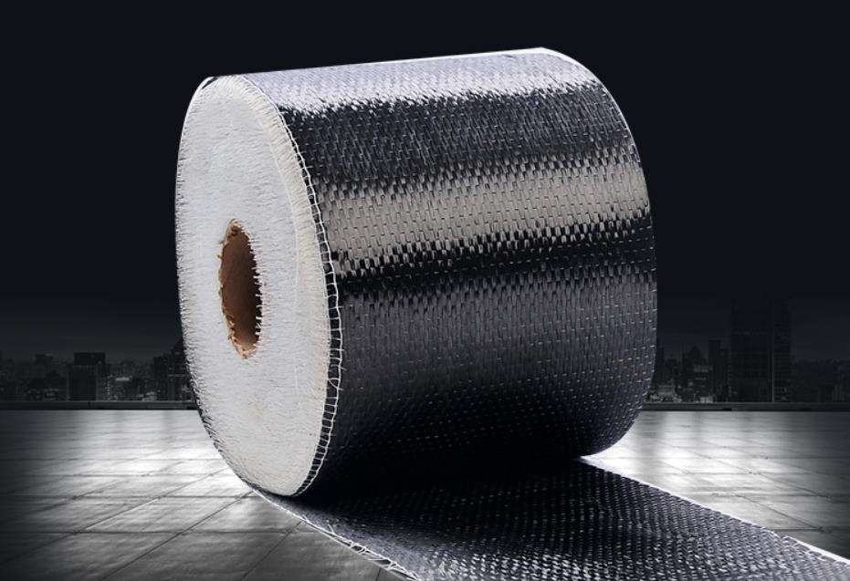 L 10meters Width 10cm Building reinforced carbon fiber cloth, high temperature resistant,reinforced carbon fiber tape material.