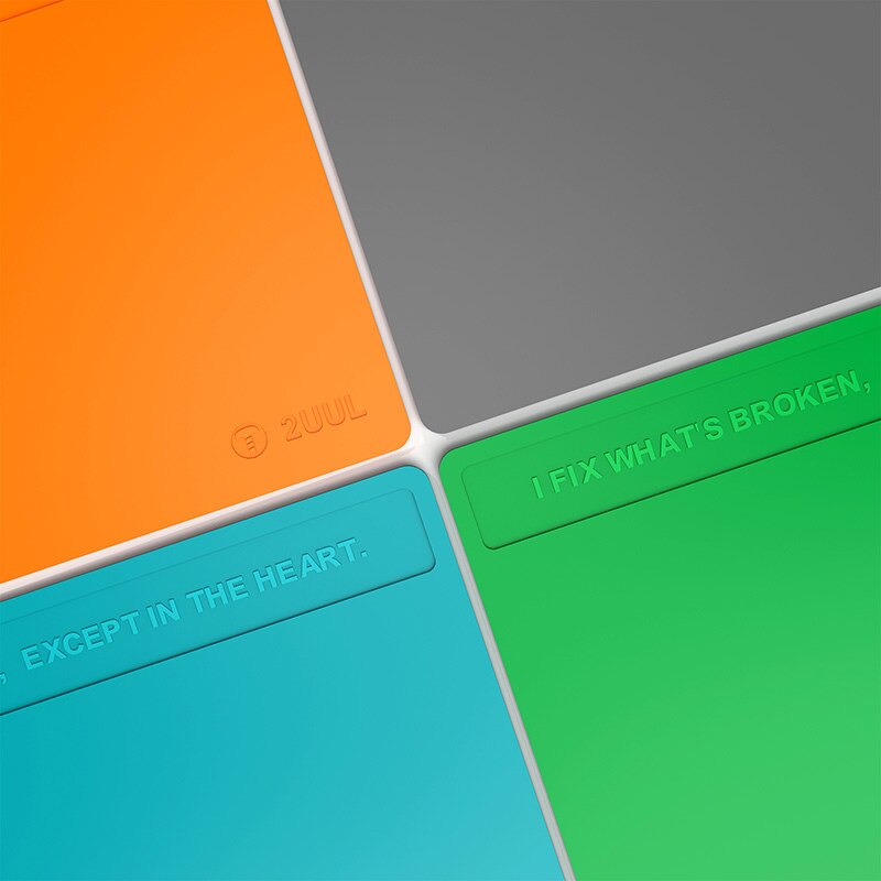 SS-004H 45*30cm 3D magnetyczna izolacja silikonowa mata wysokotemperaturowa robić napraw telefonów platforma BGA lutownica naprawa Podkładka