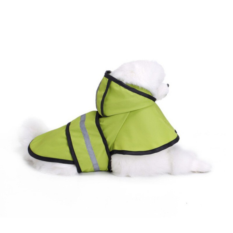 Hond Waterdichte Regenjas Reflecterende Regenjas Ademend Mesh Hond Outdoor Reizen Kleding Jas Voor Grote Hond Pet Katten Supplies
