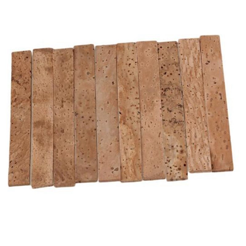 Saxofoon Instrument Accessoires 10 Stuks Saxofoon Klarinet Fluitsleutels Kurkreparatieonderdelen Houtblaasinstrumenten Accessoires (Color : 0.5mm