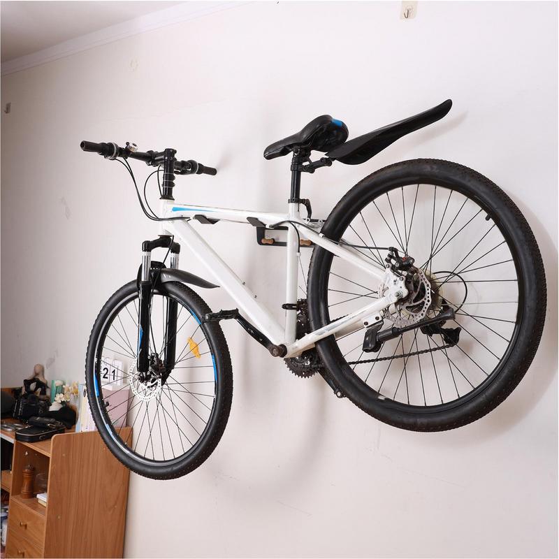 Cycle Wall Mount Garage Bike Rack Adjustable Hanger Storage Bike Garage Home,Horizontal Bike Hook Bike Holder MT B/Road Bike