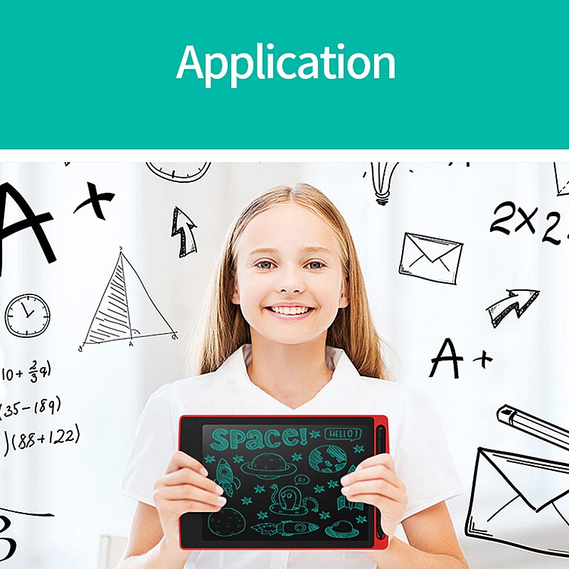 LCD Writing Tablet Drawing Board 8.5 inch For Draw Note Memo Paperless Digital Tablet Rewritten Handwriting Pad