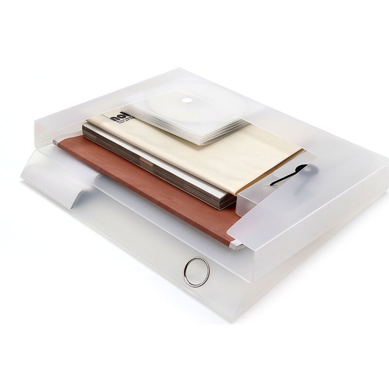 Office Supplies Multi-function File Box Folder Document Data Storage Box For Office And School