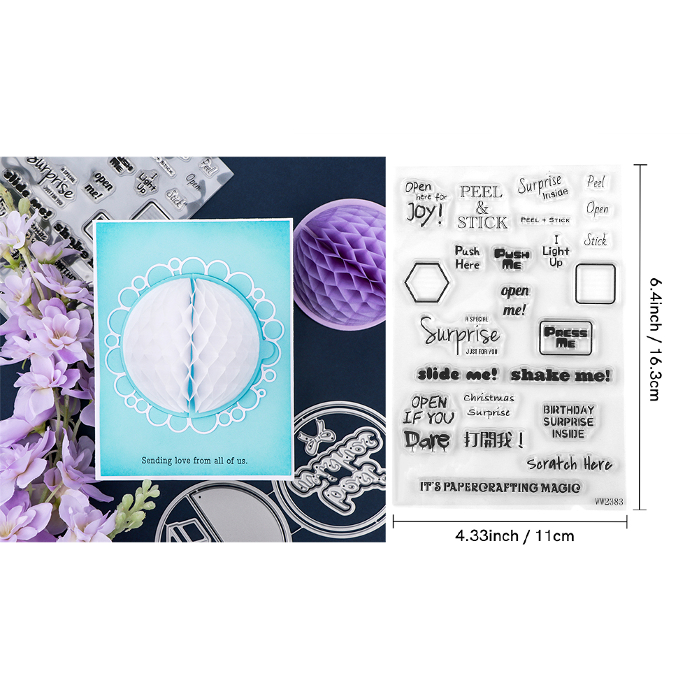 Almohadillas de papel de panal para manualidades 3D DIY y tarjetas emergentes Almohadillas de tejido de panal Colores surtidos para proyectos de manualidades Cumpleaños Añadir diversión: Azul oscuro