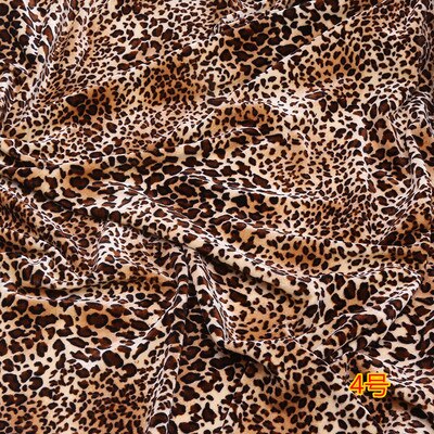 leopard print velvet stretch gold velvet fabric velvet dress dance dress clothing fabric: 4