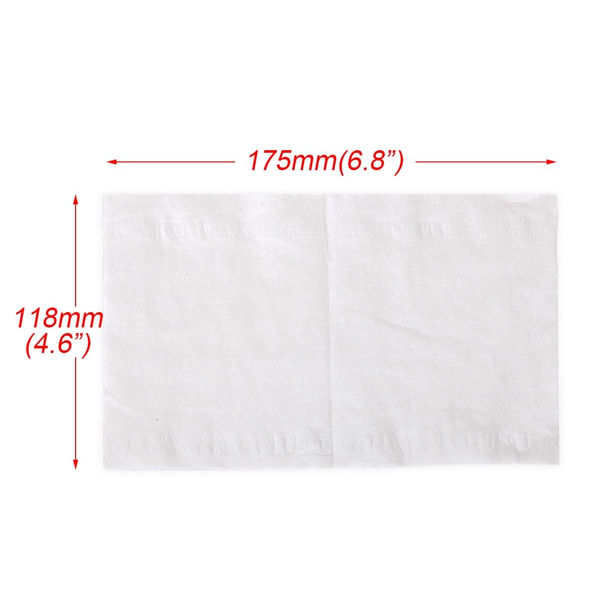 (300pcs/pack) 4 Packs Hand Clean Toilet Tissue Solid Paper Napkin Serviettes 3 Ply Paper Tissues Soft Strong